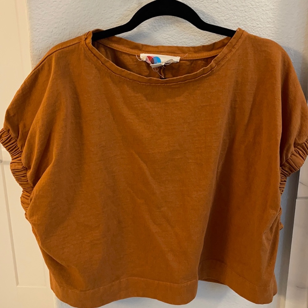 Free People FP Beach thick cotton crop top